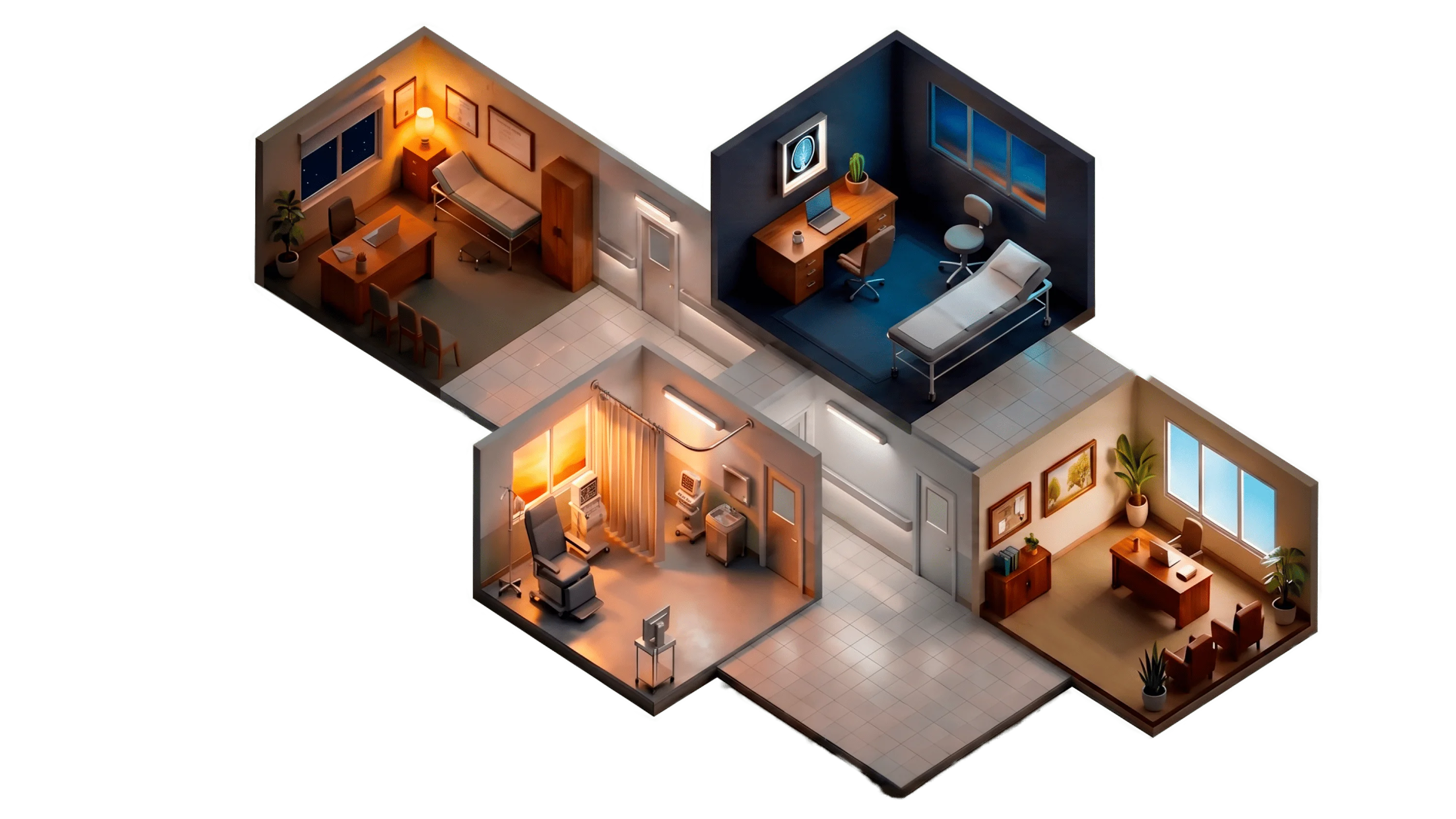 Mapa del hospital